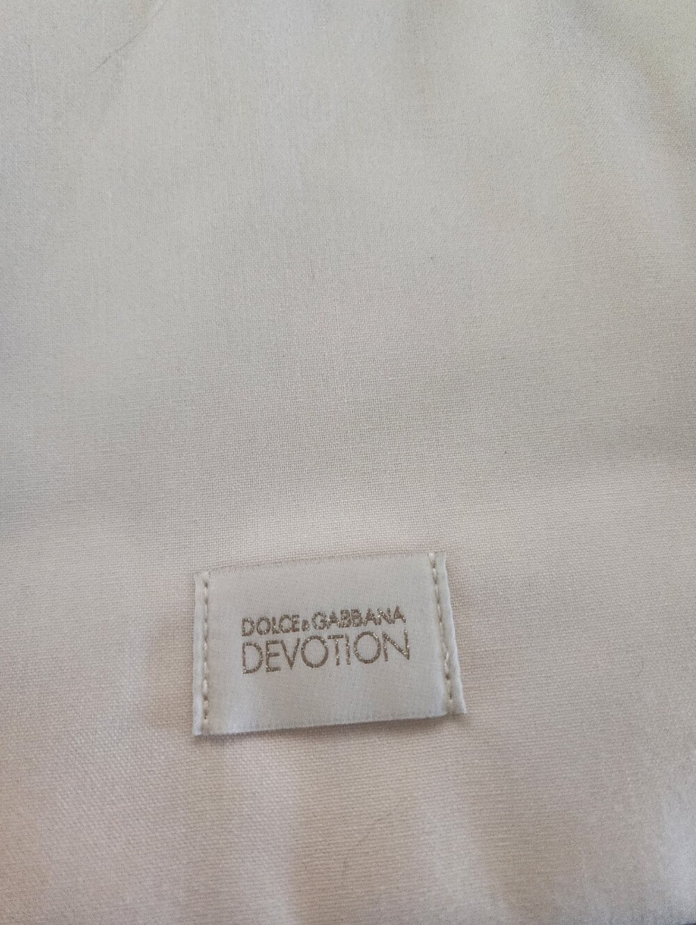 Dolce & Gabbana Cream Devotion Heart-Emblem Tote - Picture 5 of 7